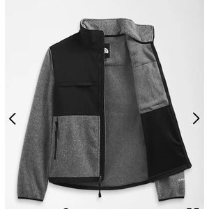 Mens XXL Denali North Face in Grey/Black